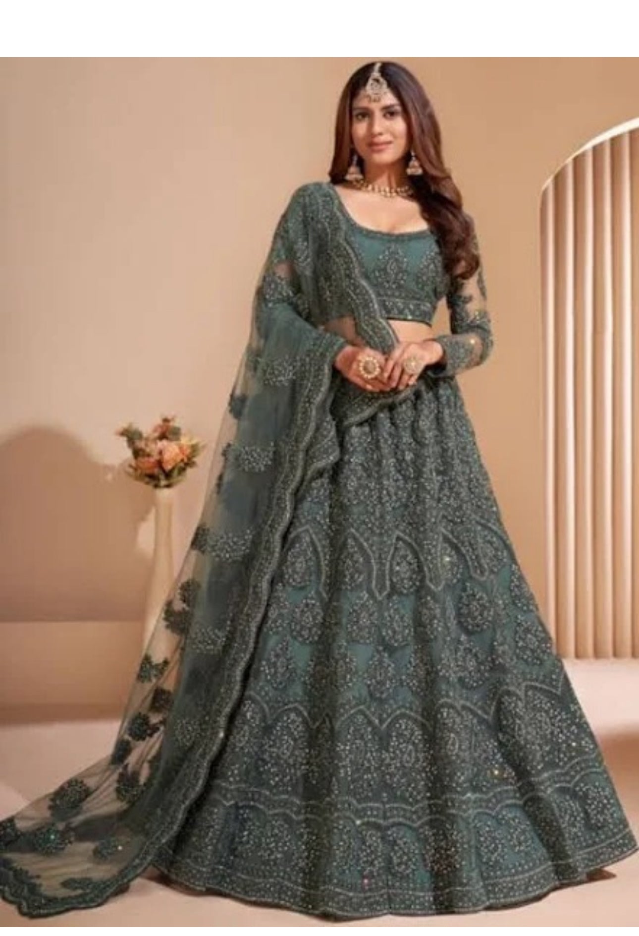 Semi Stitched Lehenga