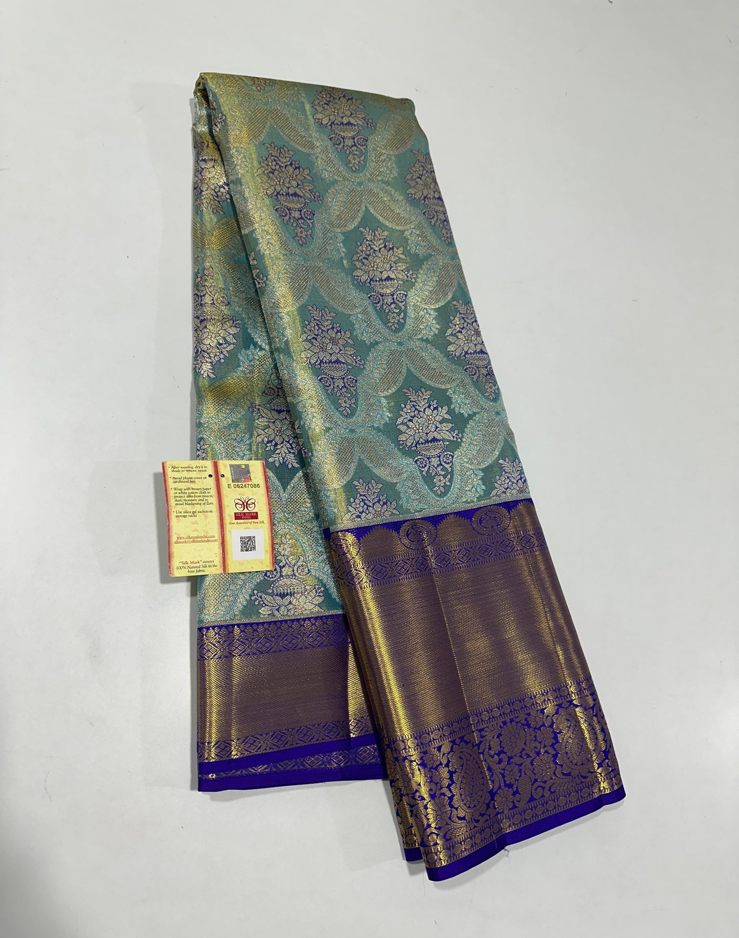 Product Image - Elegant Designer Kanchipuram Silk Saree - Wedding Collection