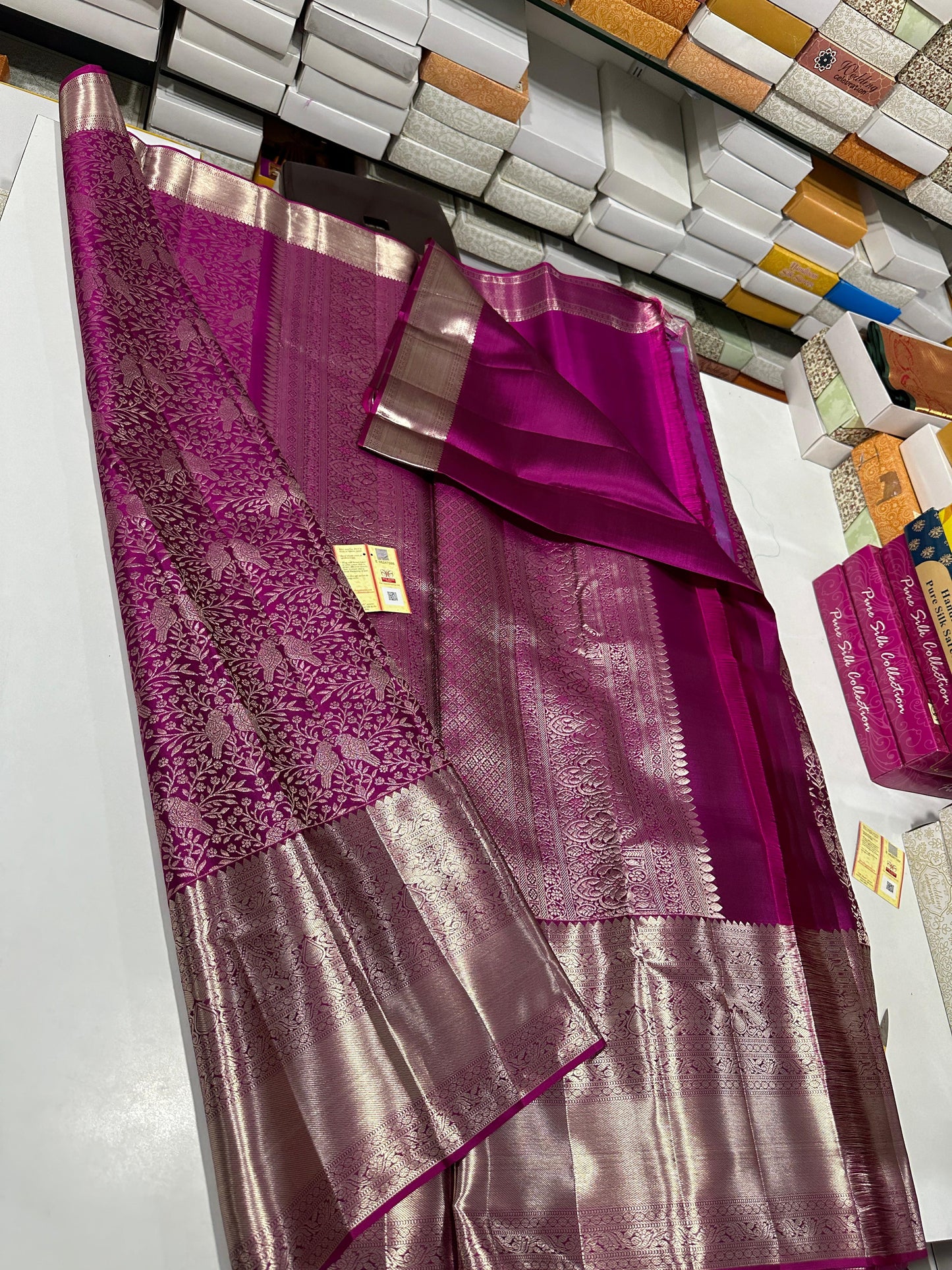 Product Image - Elegant Designer Kanchipuram Silk Saree - Wedding Collection