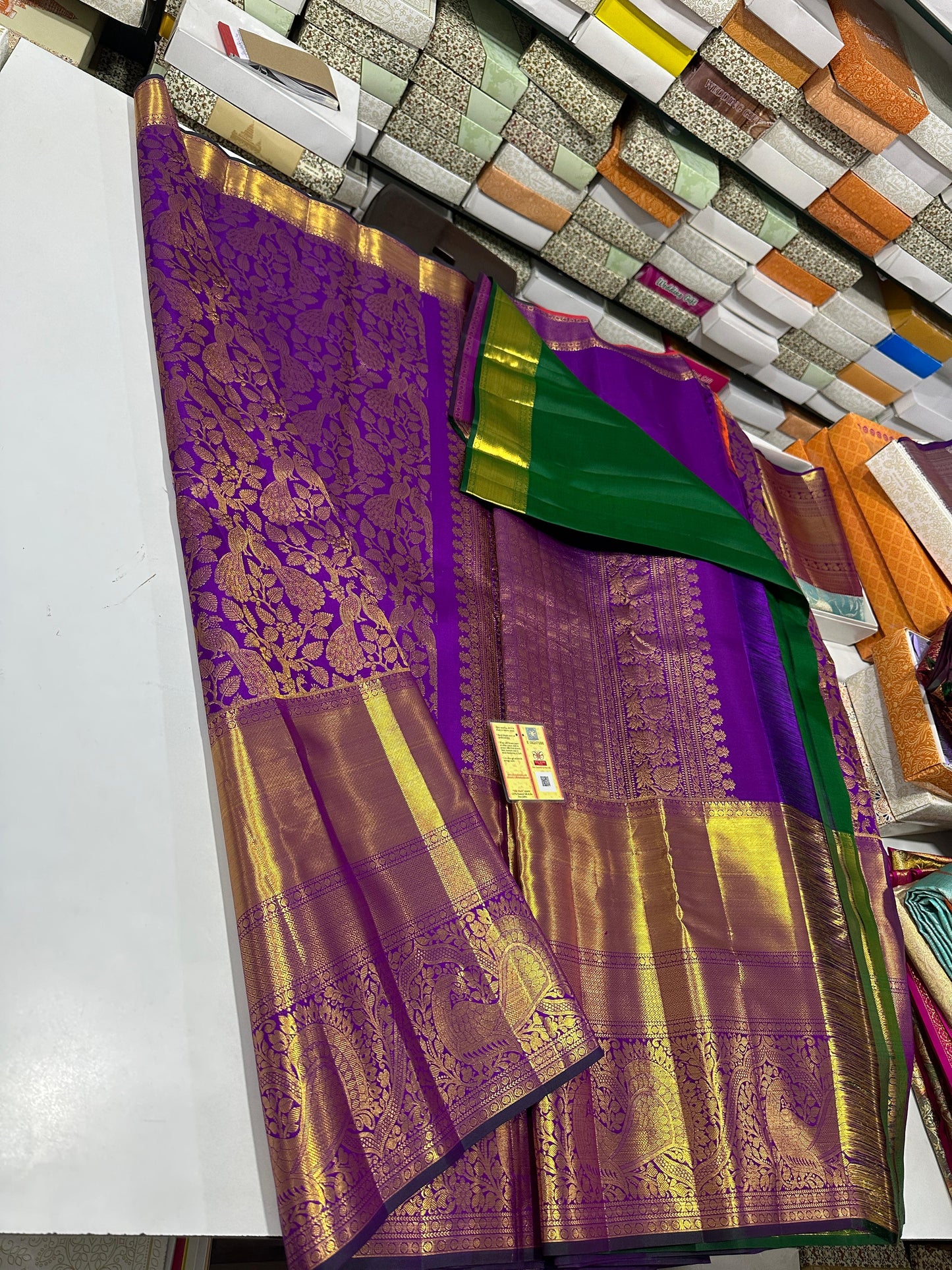 Product Image - Exquisite Handloom Tissue Silk Sarees - Perfect for Festive Wear and Wedding Outfits