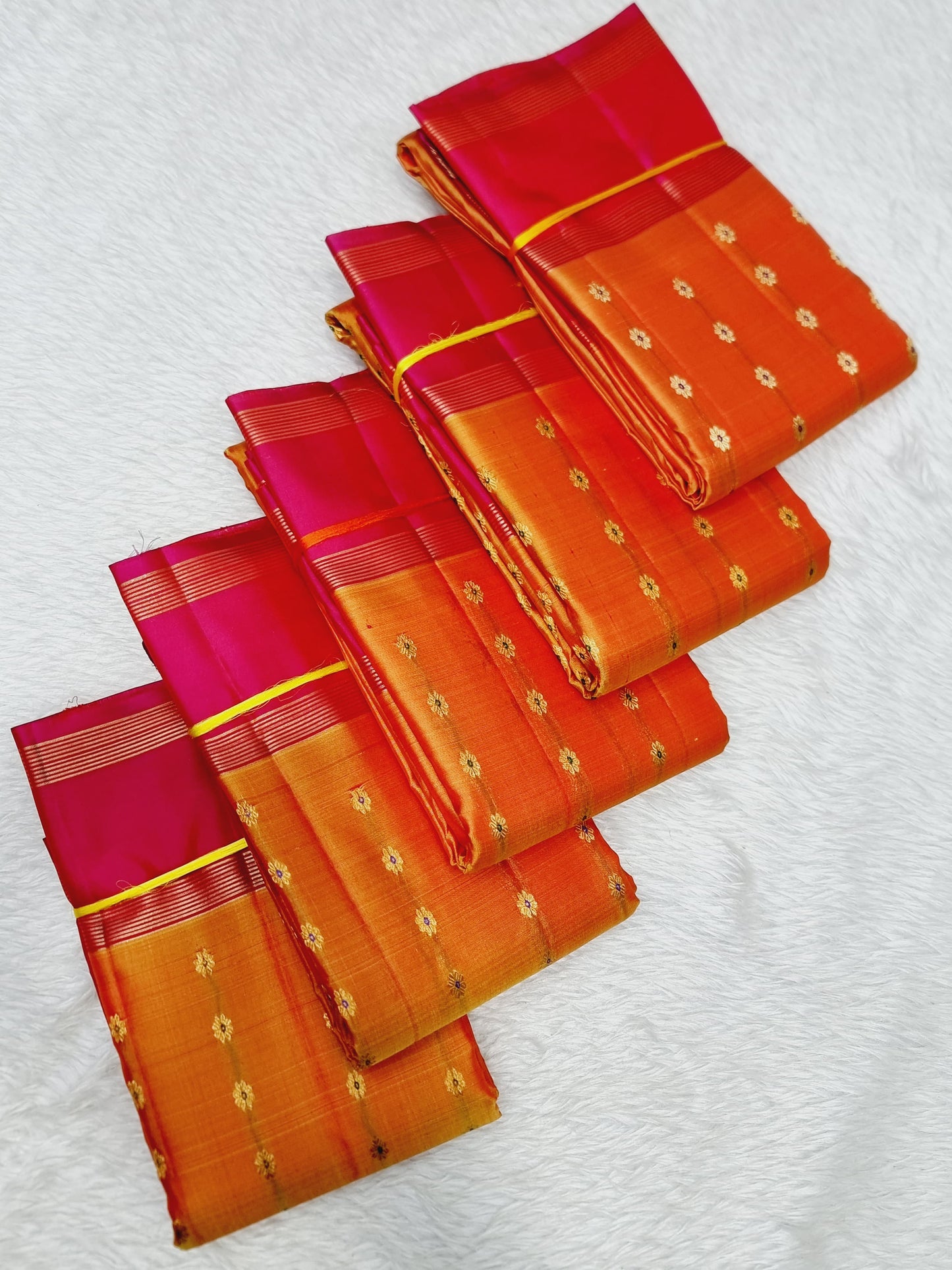 Product Image - Premium Kanchipuram Silk Saree with Meenakari Work - Festive Wear