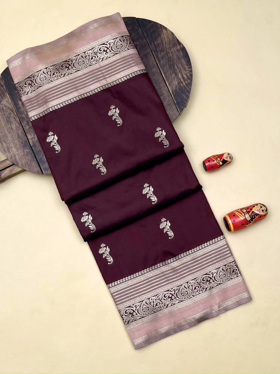 Product Image - Premium Soft Kanchipuram Saree | Georgette Fabric | Designer Wedding Saree