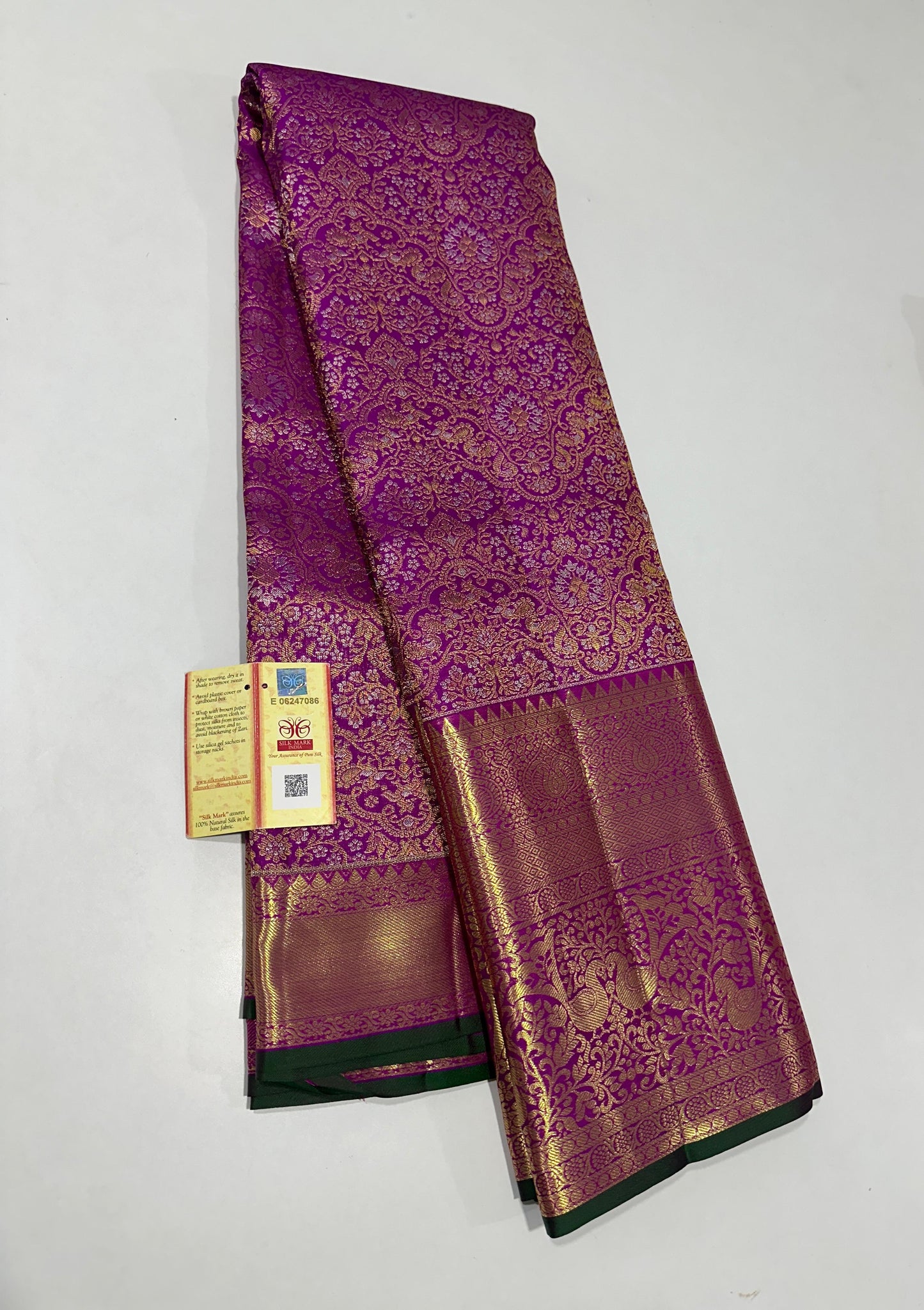 Product Image - Elegant Designer Kanchipuram Silk Saree - Wedding Collection