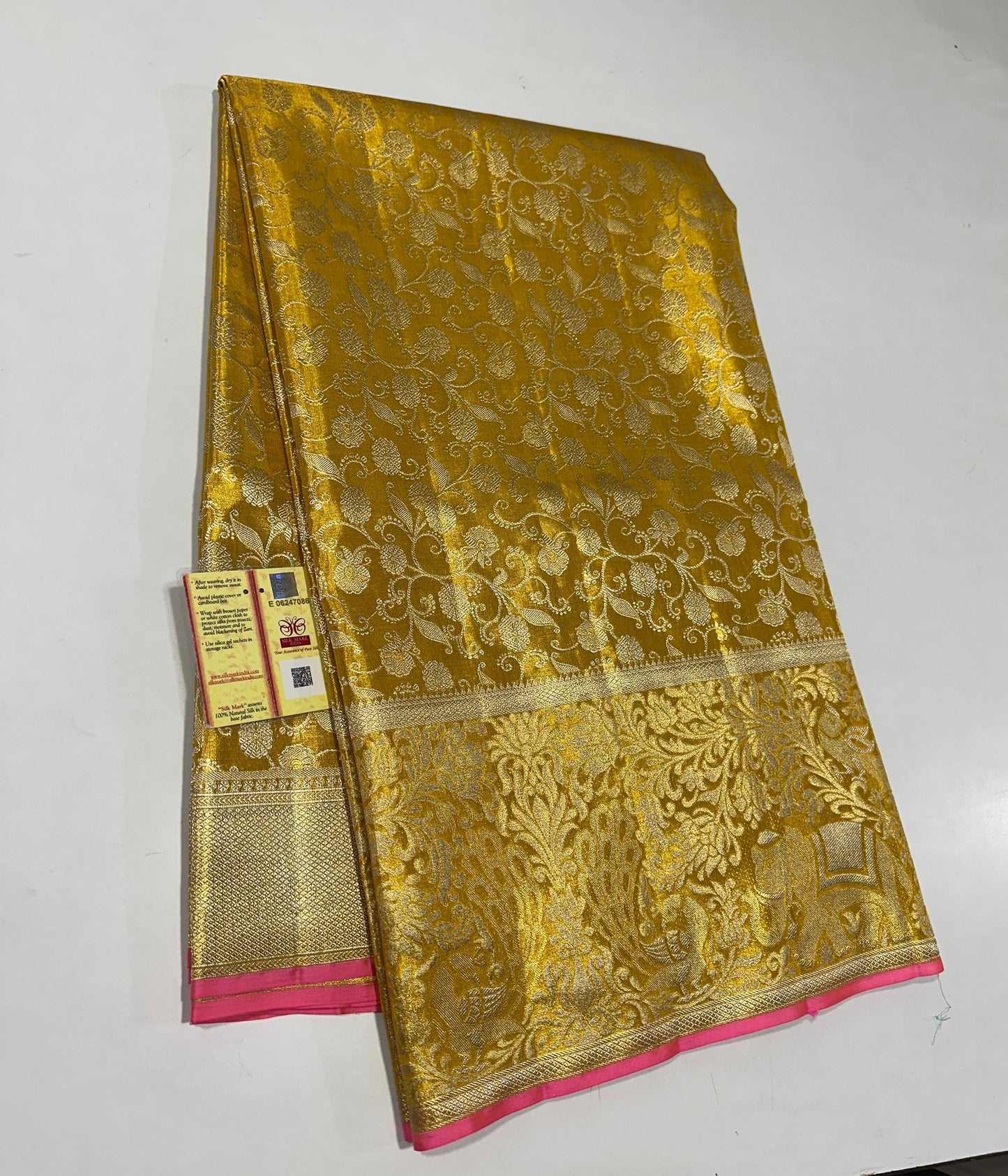 Product Image - Exquisite Handloom Tissue Silk Sarees | Designer Festive Wear